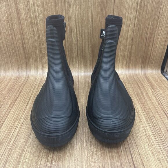 Helly Hansen Zip Up Rubber Scuba Water Fish Boot Black Rubber M 8.5 W 10 - Picture 2 of 10